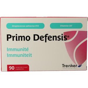 Primo Defensis Zuigtabletten 90 Nf - Natuurlijke Weerstandsbooster met Aardbeiensmaak
