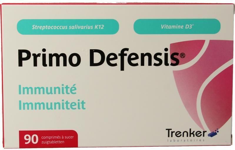 Primo Defensis Zuigtabletten 90 Nf - Natuurlijke Weerstandsbooster met Aardbeiensmaak
