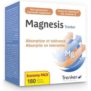 Trenker - Magnesis - Voedingssupplement - 150 mg Magnesium - 60 Capsules