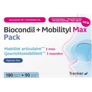 Biocondil Mobilityl Max 180 tabletten + 90 tabletten - nieuwe formule