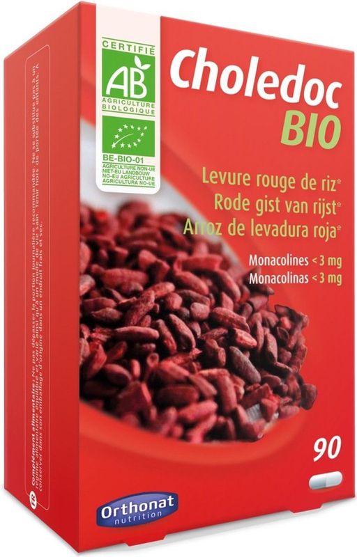 Orthonat - Rode Gist Capsules - 60 Stuks - 2.9 mg Monacoline K