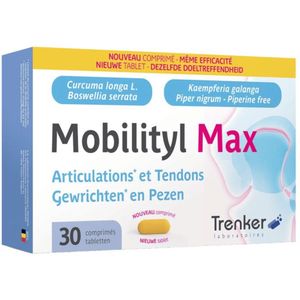 Mobilityl Max - Gewrichtsmiddel - Kurkuma - Boswellia - Kaempferia Galanga