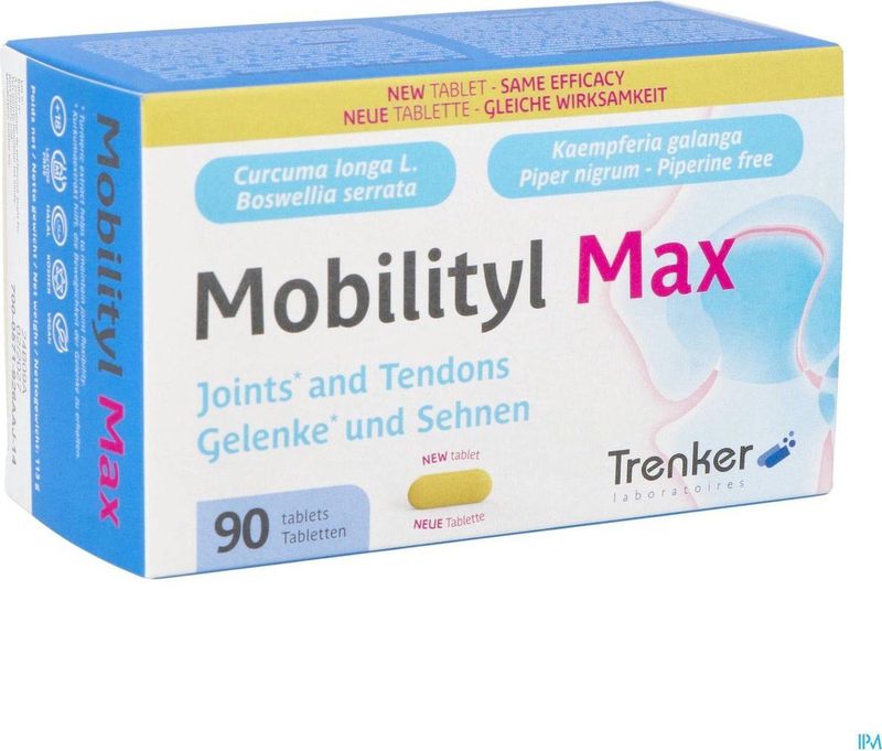 Trenker - Mobilityl Max - Tabletten - 90 Stuks - Kurkuma-extract
