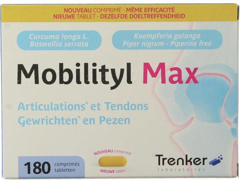 Mobilityl Max - Gewrichtsmiddel - Kurkuma Extract - Boswellia Serrata