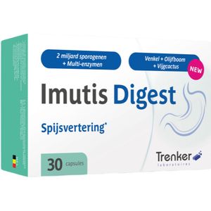 Imutis Digest - Antioxidanten - 60 Capsules - Plantenextracten en Enzymen