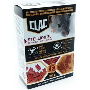 Rodi Clac 300gr - Water bestendige blokken - Tegen muizen en ratten