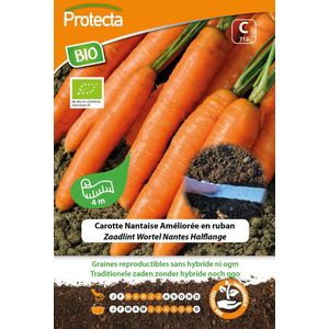 Protecta Groente zaden: Wortel van Nantes Zaadlint Biologisch