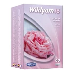 Orthonat Wild Yam 16 500mg Capsules 60st