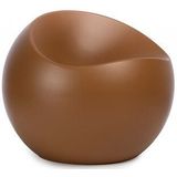 XLBoom Roze Mat Ball Chair - Loungebank - Gerecycleerd ABS - 55 × 55 × 50 cm