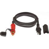 Kabelcomponent - Connector - 2-pins SAE - Geschikt voor BMW, Triumph, Honda