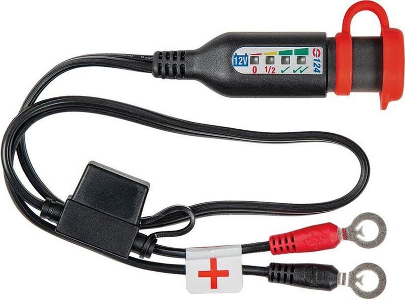 Optimate 124 - Batterijtester - 12V - Controleer Laadstatus en Laadsysteem