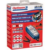 OptiMate - 3 - Acculader - 12V - 0.8A - 7-Staps