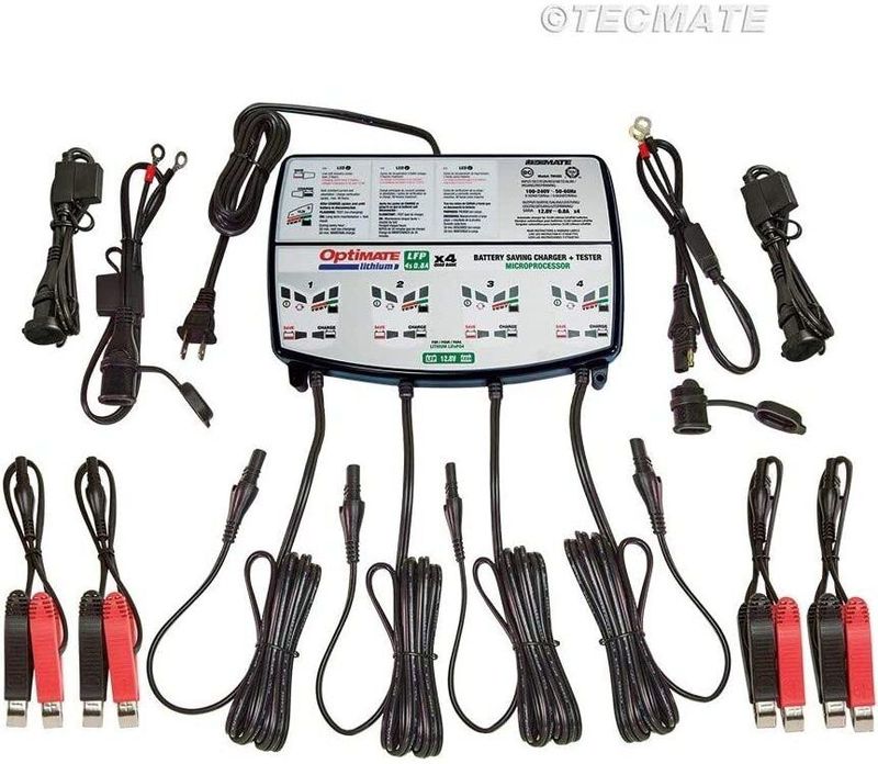 Optimate - Lithium 4S - Acculader - Laadstroom 0,8A - IP54