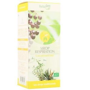 Herbalgem Siroop Ademhaling Bio Kind-volw 150ml