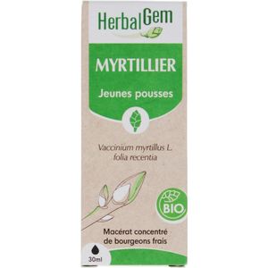 Herbalgem - Blauwe Bosbes Maceraat - Druppels - 30ml - Bio