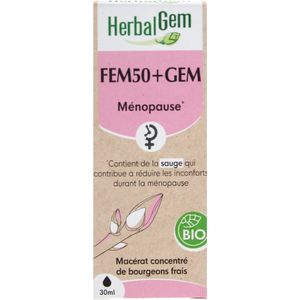 Herbalgem Fem50+ Bio Druppels 30ml