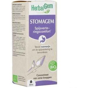 STOMAGEM - Spijsverteringscomfort - Citroensteelschors - Vlierbessenknoppen - Rozemarijnscheuten