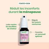 FEM50+GEM - Menopauzemiddel - Knoppenextracten - Appelboom - Rode Bosbes