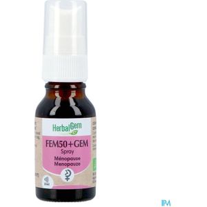 FEM50+GEM - Menopauzemiddel - Knoppenextracten - Appelboom - Rode Bosbes