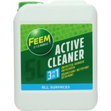 Feem Active Cleaner is ontzettend effectief voor het reinigen, ontvetten en ontvlekken van vuile en vettige oppervlakken - Zonder parfum noch kleurstoffen - Fles 5L