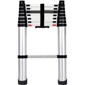 Diggers - Telescopische ladder - aluminium - 9 sporten - 2.6 m hoogte