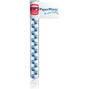Papermints CoolCaps -  10 Tubes (18 Parels) - Muntsmaak