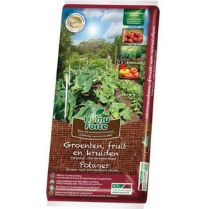 Biologische potgrond voor groenten, fruit en kruiden - humuforte Bio 40 L