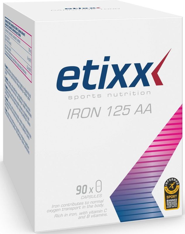 Ijzer - Voedingssupplement - 60 Capsules - Natuurlijke Bron