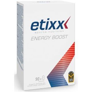 Etixx Energy Boost - Sports Nutrition - Supplementen - 90 tabletten - Bevordert alertheid en energie - Vitamine B12, C & Magnesium - Natuurlijke cafeïne - Tonicum zonder suiker