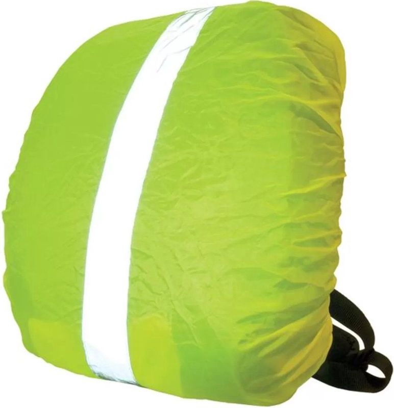 WOWOW - Regenhoes met zakje - Geel