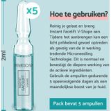 Remescar - Instant Facelift V-Shape - Gezichtsampullen - 5 Stuks