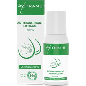 Axitrans Lotion - Bodylotion voor dames en heren, Anti Transpirant lotion voor goede huidverzorging, Droge en Gevoelige huid