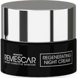 Remescar Regenererende Nachtcreme - herstellende en hydraterende Gezichtscrème voor vrouwen en mannen, verbetert huidregeneratie en voedt je huid voor een stralend en fris gevoel, met Microbiome Technologie, 50 ml