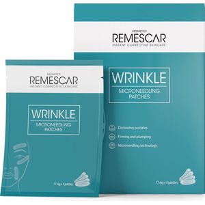 Remescar - Rimpel Microneedling Patches - Gezichtsverzorging Patches voor onder de ogen - 4 stuks x 17 mg