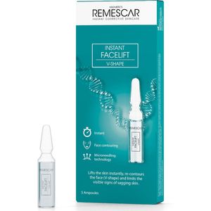 Remescar - Instant Facelift - 5 Ampullen - Actieve Ingrediënten
