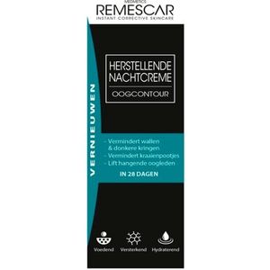 Remescar - Herstellende Oogcontour Nachtcrème - 50% Korting