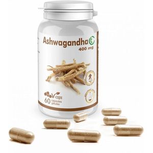 Voedingssupplement - Ashwagandha - Capsules - Verhoogt Mentale Weerstand