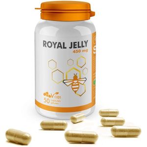 Soria - Royal Jelly - Koninginnegelei - 450 mg - Natuurlijke Bijenproduct