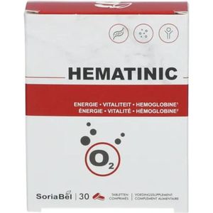 Hematinic - Multivitamine - Ondersteuning Energieniveau - 13 Vitaminen - 4 Mineralen