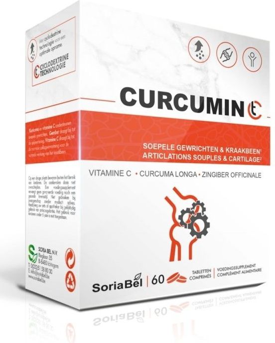 Curcumin CT - Antioxidant - Geel - Kurkuma en Gember Extract