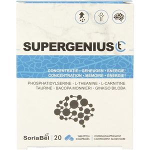 Soria Supergenius Ct Caps 20  -  Soria Bel