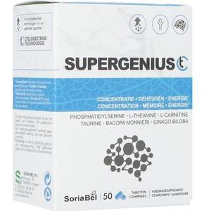 Soria Supergenius Ct Caps 50  -  Soria Bel