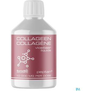 Soria - Collageen Siroop - 500ml - Vloeibaar Collageen - Peptan