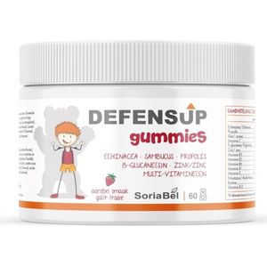 Soria Natural - DefensUp Gummies - Aardbei - Echinacea - Propolis - Vlierbes