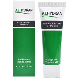 ALHYDRAN 30 ml - Brandwond- & littekencrème - Hydraterende crème - Aloë Vera crème - Crème tegen een droge huid en roodheid