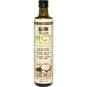 Aman Prana MCT olie premium duo power bio  500 ml |