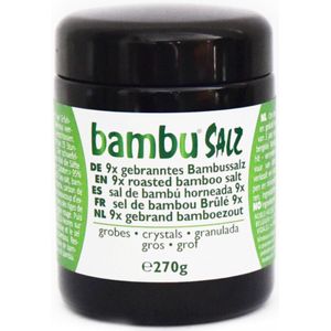 Bambu Salz Bamboezout Grof 9x Gebrand 270 gr