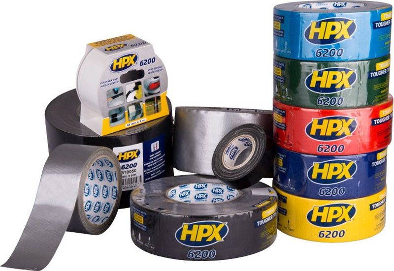 HPX Pantsertape - Wit - Tape - 25 Meter - Waterdicht - Hoge Kleefkracht