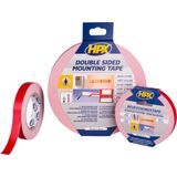 HPX - Dubbelzijdige Bevestigingstape - Wit - 19mm - 5m