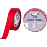 HPX - 5200 - Isolatietape - Rood - PVC - 15mm x 10m